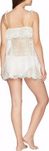 Eberjey Womens Aurora The Coquette Babydoll Ivory, Size Medium